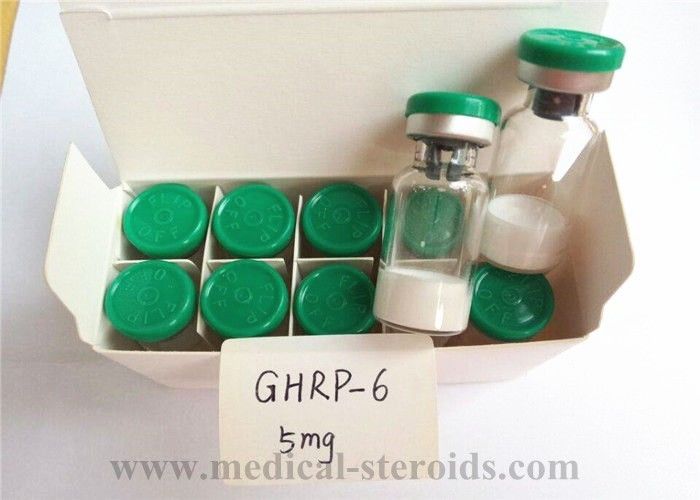Παχιά απώλεια ghrp-6 ανθρώπινο πεπτίδιο ορμονών αύξησης που απελευθερώνει το πεπτίδιο GHRP6 CAS 87616-84-0